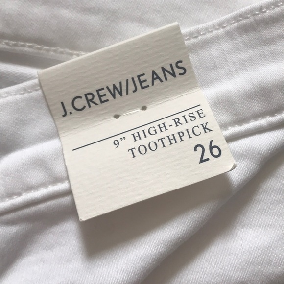 J.Crew 9” High-Rise Toothpick Jeans - Picture 6 of 8
